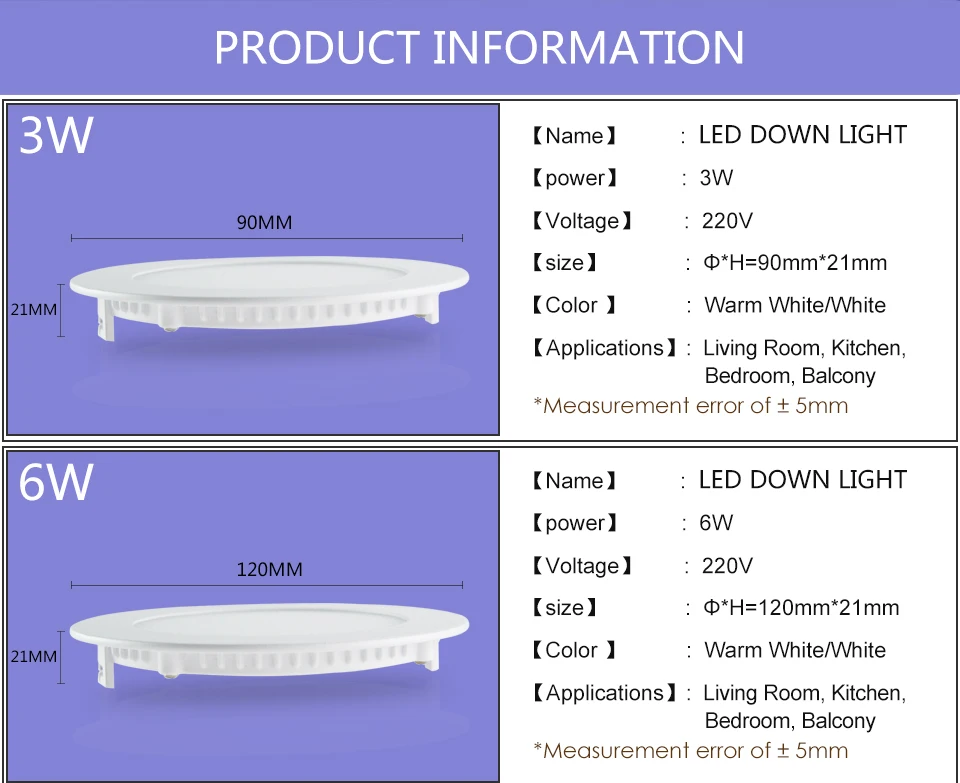 led diode down light (2)