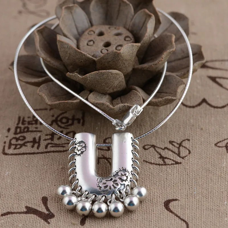 BALMORA Настоящее 925 пробы серебро простой ретро чокер с цепочкой ожерелья для женщин мужчин 16 и 18 дюймов кулон аксессуары Bijoux