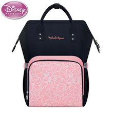 Мода Дисней пеленки сумка рюкзак мумия Минни Микки большой емкости путешествия Оксфорд кормления ребенка сумки