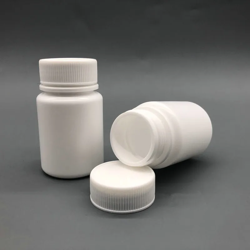 25 шт 30 мл HDPE Белый фармацевтический пустой пластиковый контейнер для бутылок с