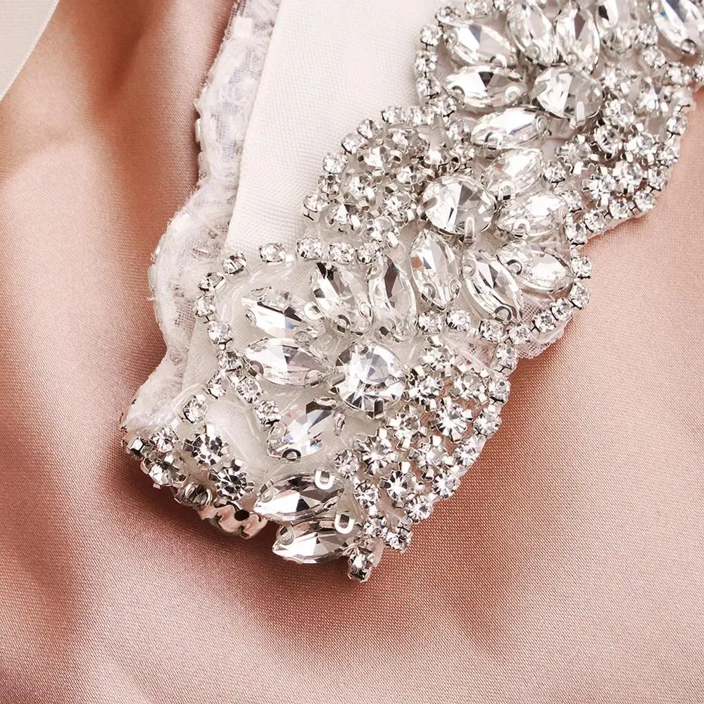 2019 Newest Trendy Silver Wedding Belt for Dress Alloy Women Wedding Sash Bridal Accessories Bridemaid Belts