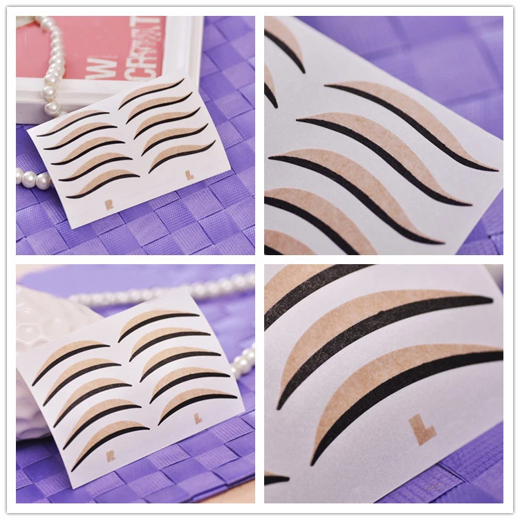 

10 Pcs Cat Eyes Big Eyes Sticker Black Eyeliner And Double Eyelid Tape Smoky Makeup Eye Stickers Beauty Cosmetic Tools