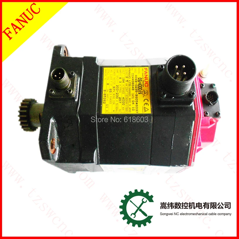 

FANUC AC servo motor A06B-0235-B605 100% tested