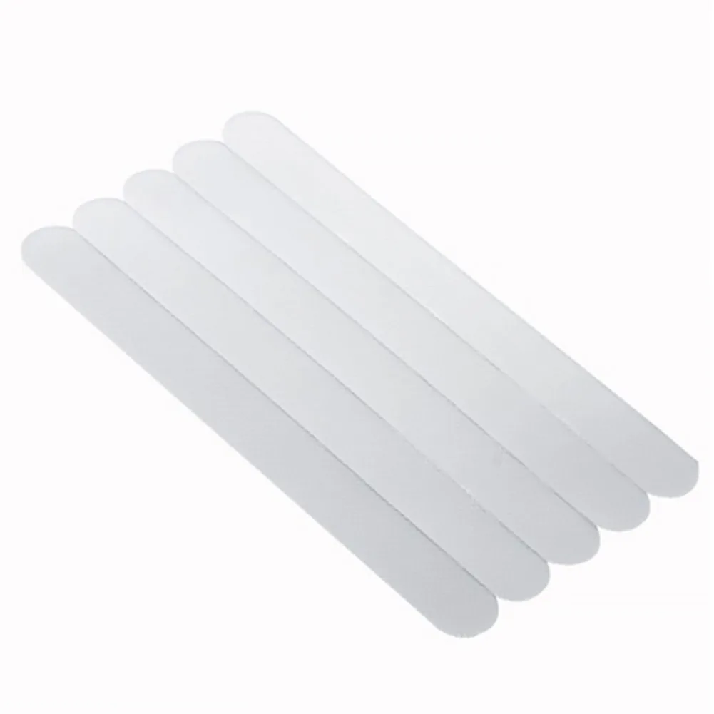 

5Pcs Anti Skid Sticker Decor Tape Shower Bathroom Non Slip Transparent Bathtub Eco-friendly Treads Home