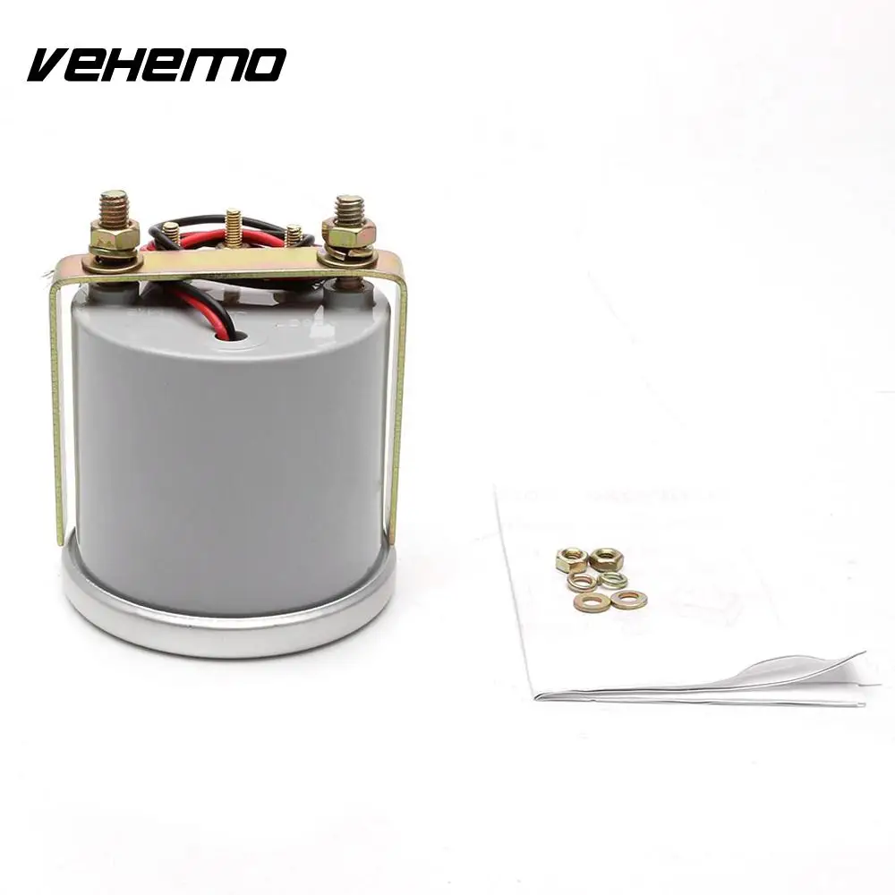 Vehemo Мотометр вольтметр модифицированный инструмент автомобили Металл Универсальный датчик приборная панель внедорожник Грузовик