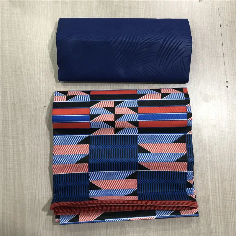 Африканская ткань нигерийский воск гхановый Воск Печать Ткань tissu из жаккардовой