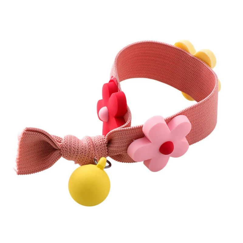 

2019 Women Multi-color Knotted Hair Ring Hit Candy Color Flower Hair Rope Korea Cute Candy Color Ball Round Hair Accessories