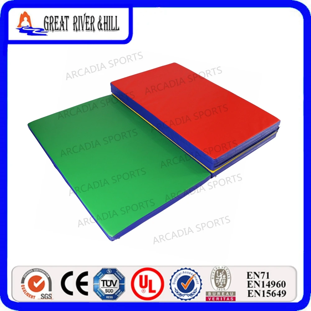 Buy 3cm thickness Folding Panel Gymnastics Mat Gym