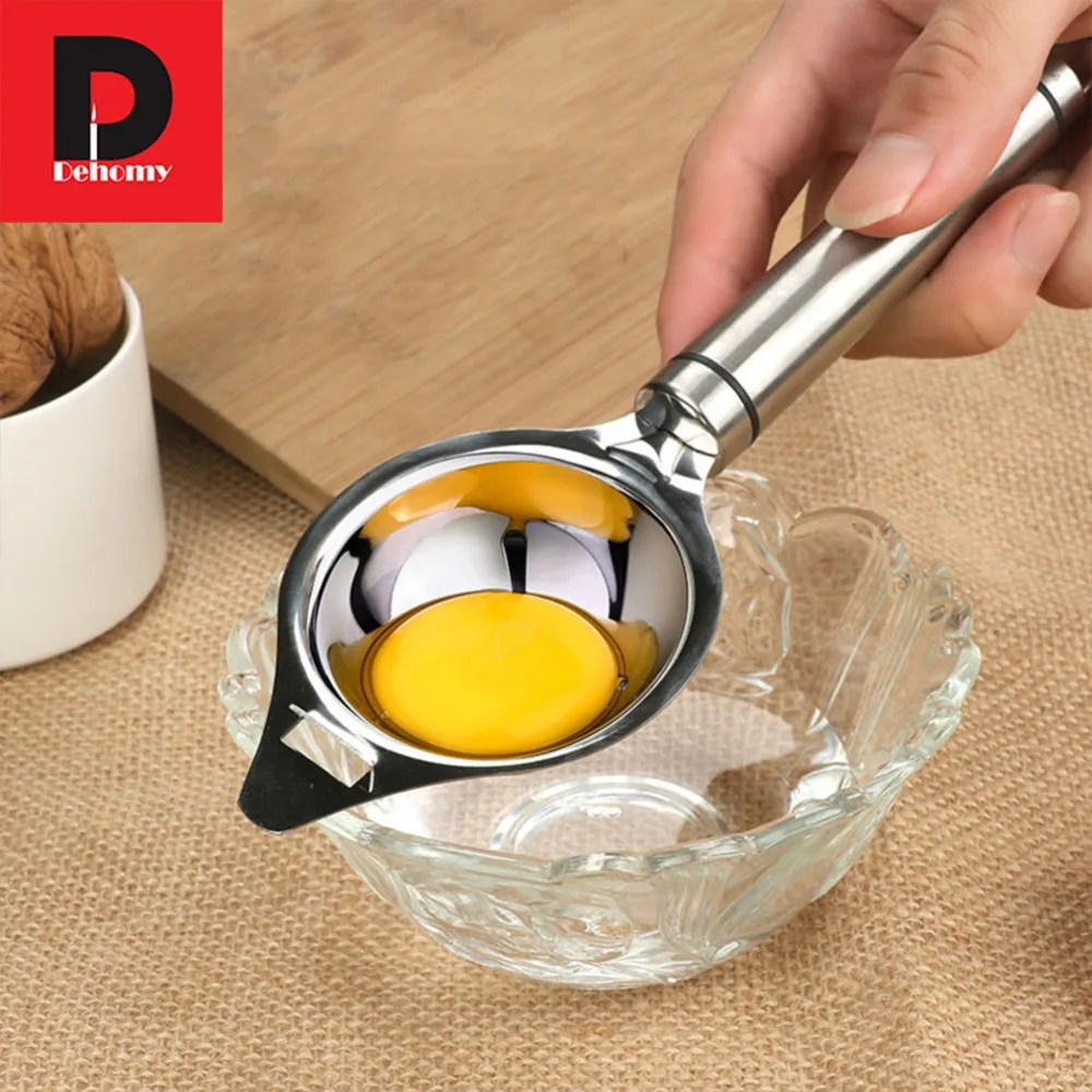 Buy Dehomy 1PC Stainless Steel Egg Separator Egg White