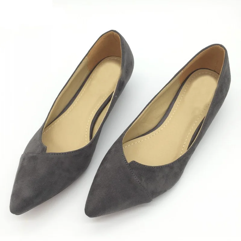 Sexy-Pointed-Toe-Women-s-Low-Heels-Pumps-Spring-Autumn-Flock-Plain-Slip-On-Spike-Heel (1)