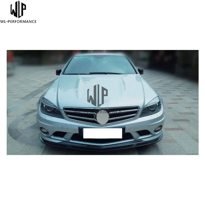 07-11 奔驰C级63 AMG  AK款碳纤前唇 3