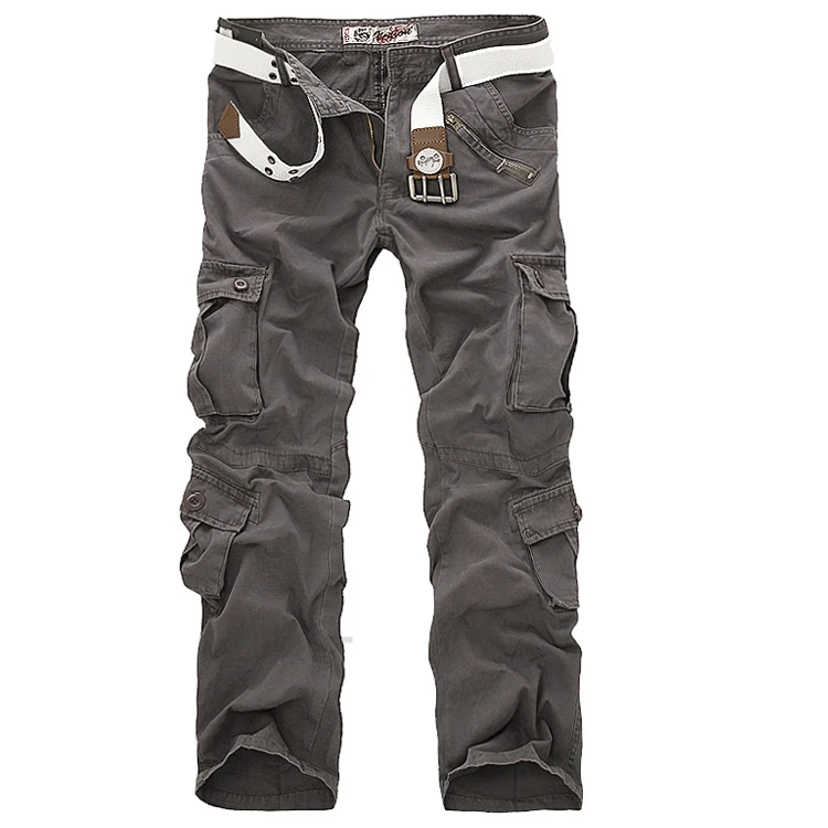  Hot sale free shipping men cargo pants camouflage trousers military pants for man 7 colors