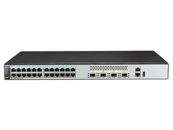 

HW Ethernet Switch S5720S-28P-SI-AC(24 Ethernet 10/100/1000 ports,4 Gig SFP,AC 110/220V)