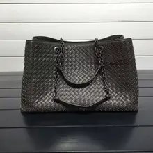ISHARES Genuine Leather Sheepskin Handbags lambskin high quality Women weave Shoulder Bags Chain Totes Large Capacity IS168041 цена ISHARES Genuine Leather Sheepskin Handbags lambskin high quality Women weave Shoulder Bags Chain Totes Large Capacity IS168041 цены онлайн
