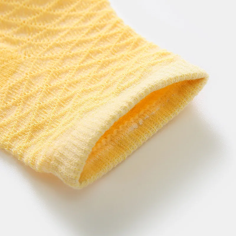 Diamond hollow out Baby Socks Newborn Boy Girl Summer Floor Socks Toddler Breathable Infant Cotton Blended Socks Elastic Comfortable (9)
