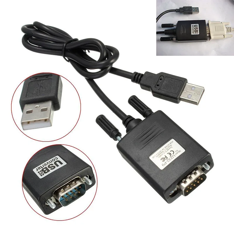 

RS232 Serial to USB 2.0 CH340 Cable Adapter Converter for Win 7 8 10 PR ND998