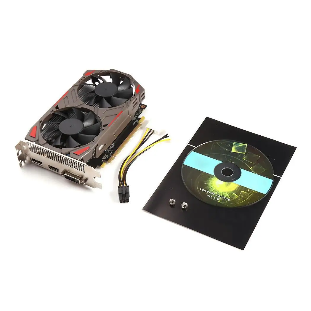 Gpu Rx560 4g 128bit изображения карты Ddr5 Hdmi графическая видеокарта Pci Express для Amd чип