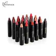 Niceface 24 цветной карандаш губная помада длительное искушение питательная губная помада Наборы Блеск для губ ручка крем матовый