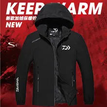 2018 NEW DAIWA Fishing garments jacket parka Plus velvet Maintain heat Autumn And Winter waterproof DAWA coat DAIWAS Free delivery