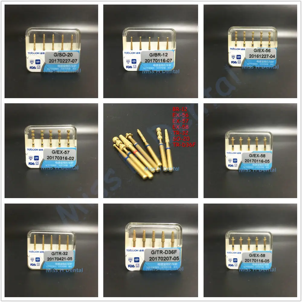 10 шт./компл. зубные боры для фарфорового шпона|dental burs|burs dentalveneers dental |