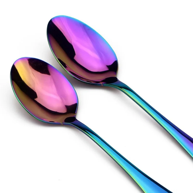 Rainbow dinner spoon (3)