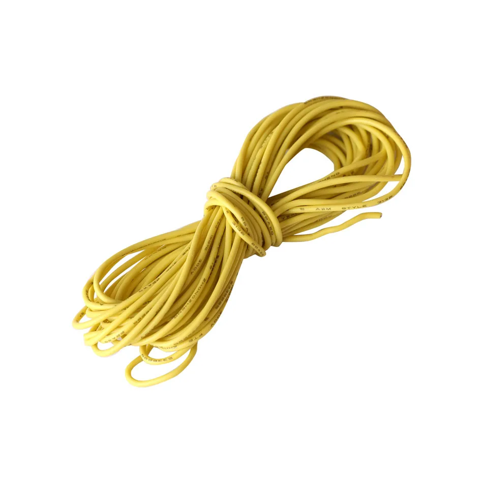 18AWG UL1007 PVC Stranded Tinned Copper Wire, Hook Up Wire Flexible 34 Gauge 300V Electric Cable for General Application DIY 18AWG UL1007 PVC Stranded Tinned Copper Wire, Hook Up Wire Flexible 34 Gauge 300V Electric Cable for General Application DIY