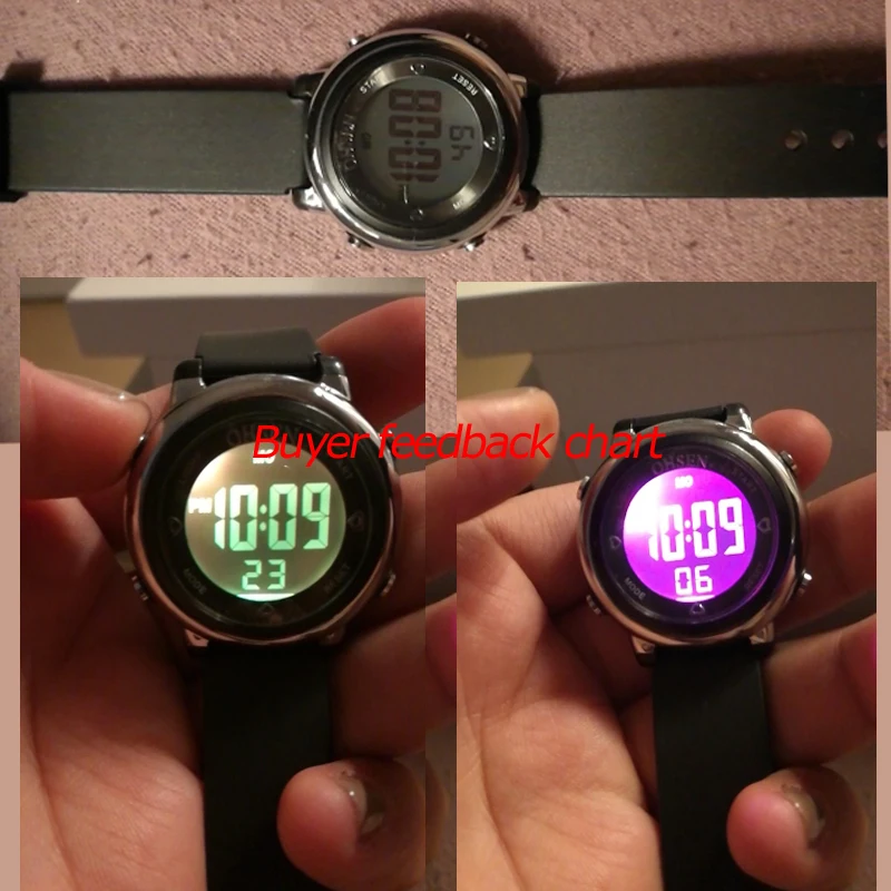 OHSEN Jelly Candy Watch Clock Woman Waterproof 50M Outdoor Digital Sports Watch Women Simple Small Bracelet Hand Wrist Hour gift