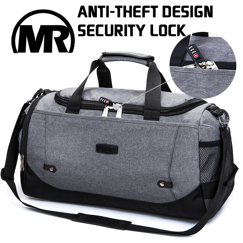 MARKROYAL Men Travel Bags Large Capacity Travel Duffle Anti-Theft Design Hand Luggage Bag Waterproof Multifunctional Weekend Bag MARKROYAL Men Travel Bags Large Capacity Travel Duffle Anti-Theft Design Hand Luggage Bag Waterproof Multifunctional Weekend Bag