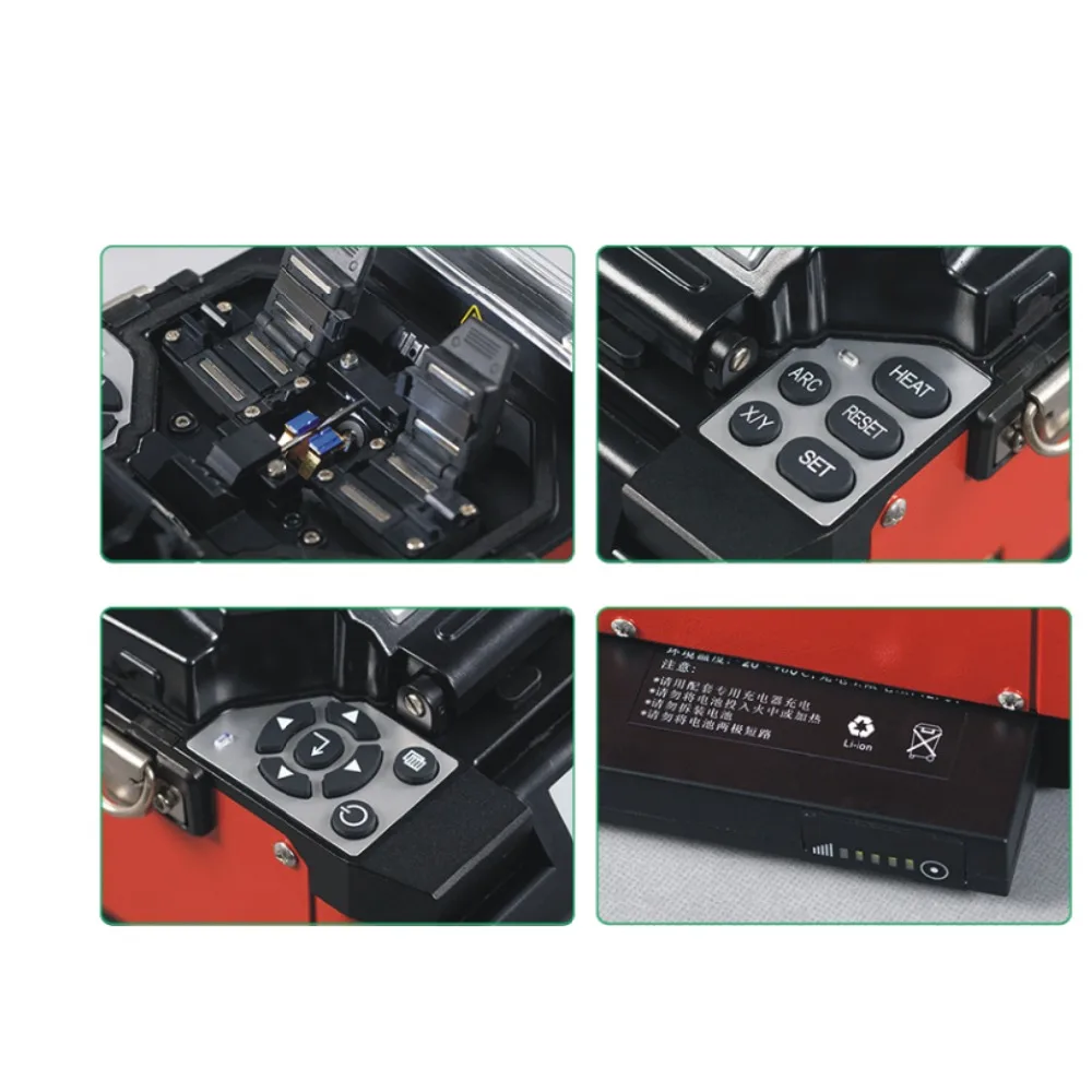 Смарт FTTH Fusion Splicer X-97 многоязычный автоматический умный сплайсинга