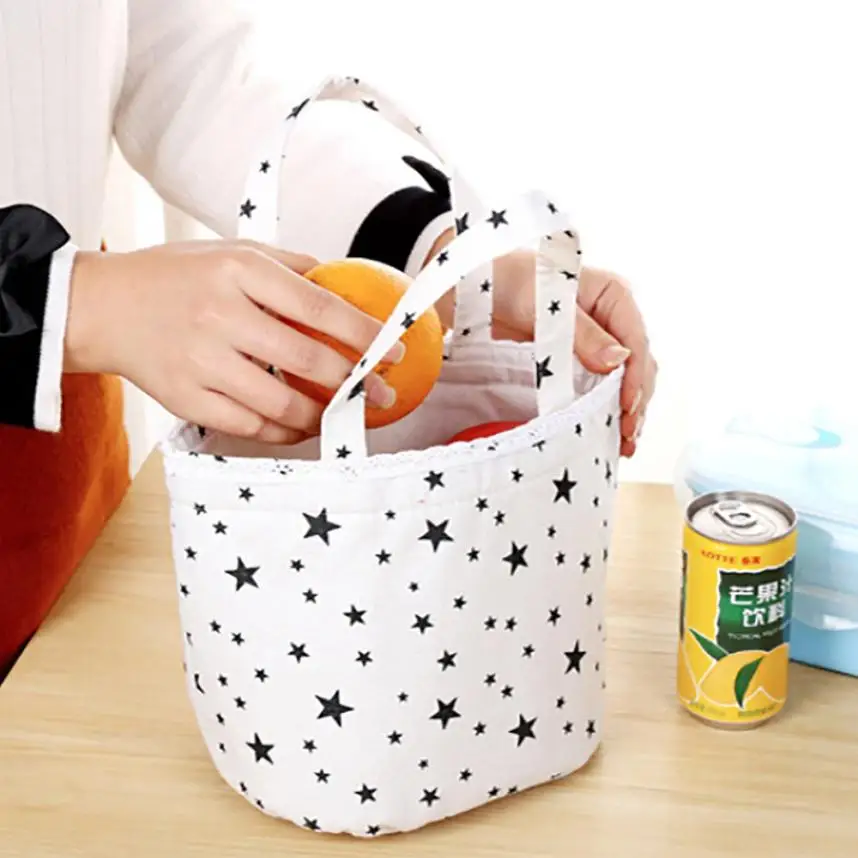Термоизолированная сумка-холодильник для ланча Bento Pouch контейнер для ланча 4,4