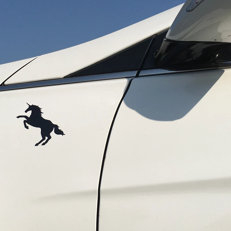 BEMOST 2019 новый автомобильный Стайлинг легенды животные Единорог Лошадь бег