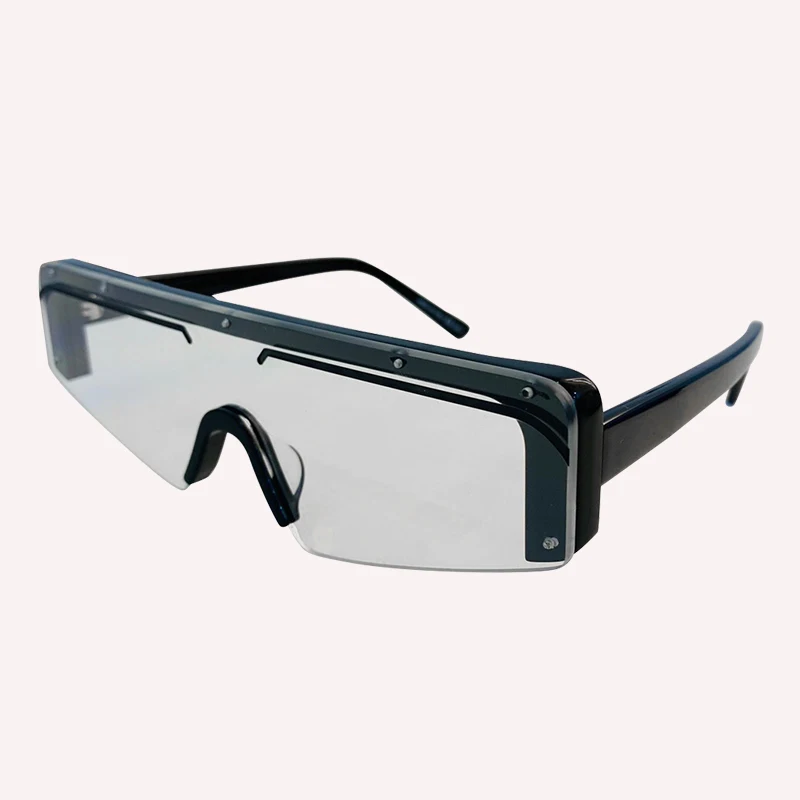 Модные новые маленькие Солнцезащитные очки женские мужские оправы acetate Goggle Солнцезащитные очки женские уличные зеркальные очки женские оттенки UV 400 - Цвет линз: No.8 Sunglasses