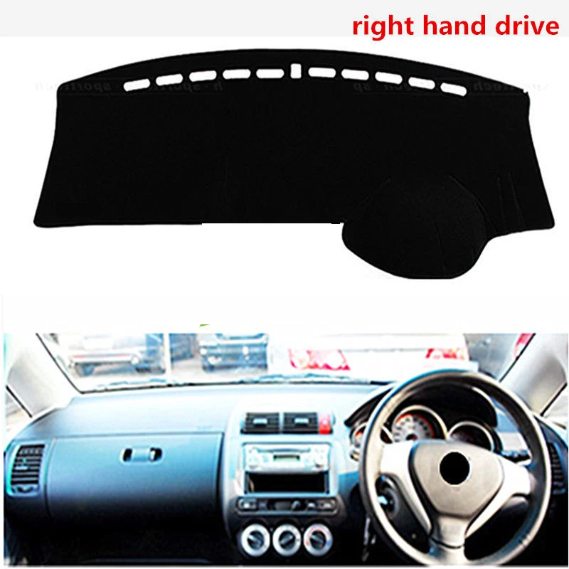 TAIJS-right-hand-drive-car-dashboard-cover-mat-for-Honda-Fit-2004-2007-lucifugal-cover-for