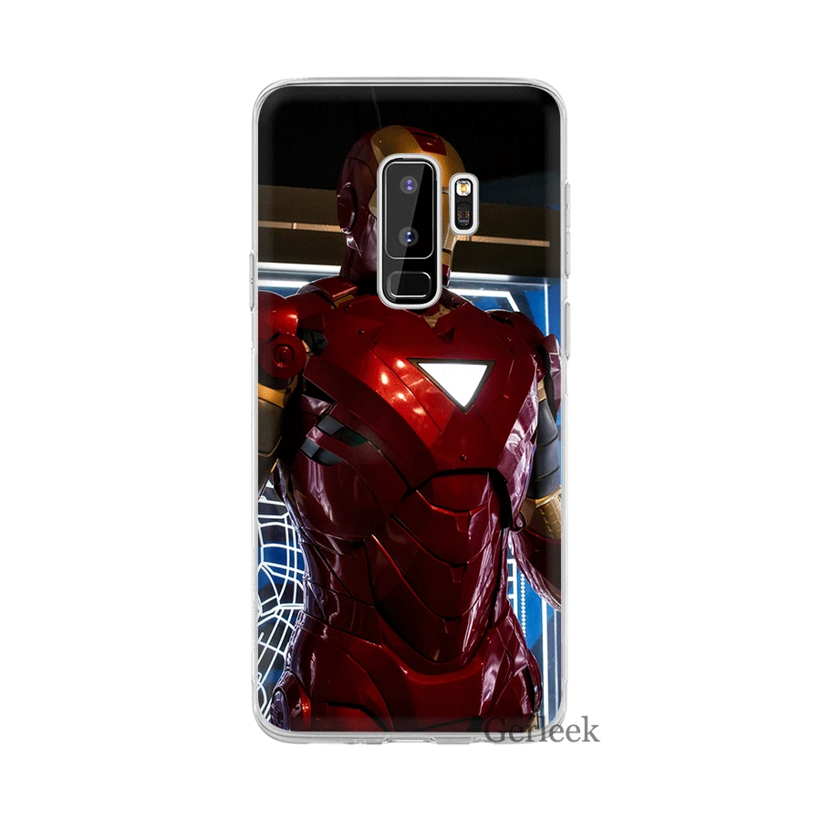 Чехол Desxz Мстители Капитан Америка для Samsung Galaxy A3 A5 A6 A7 A8 A9 A10 A30 A40 A50 A70 защитный