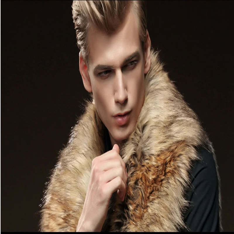 New High Quality Luxury Male Mens Faux Fur Hoodies Jacket Vest Winter Fashion Sleeveless Hooded Outerwear Slim Vest Coats New High Quality Luxury Male Mens Faux Fur Hoodies Jacket Vest Winter Fashion Sleeveless Hooded Outerwear Slim Vest Coats