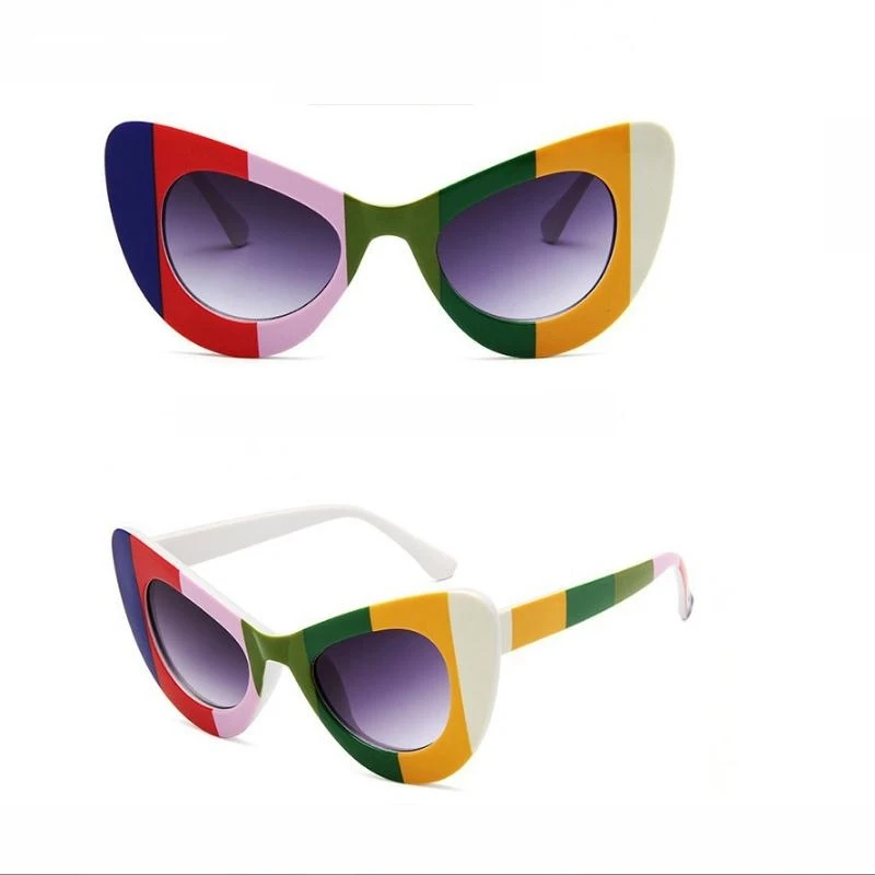 

2018 Cat Eye Sunglasses Women Brand Designer Ladies Sun glasses Vintage Sexy Eyewear Shades Sunglasses For Women UV400
