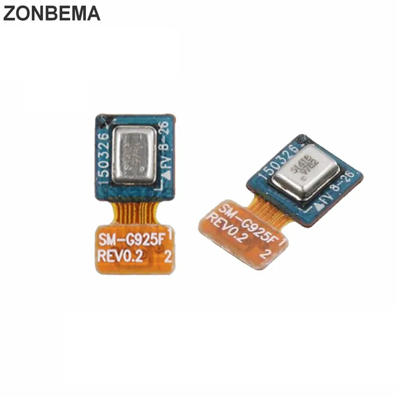 ZONBEMA 2 шт./лот оригинальный микрофон гибкий кабель для Samsung Galaxy S6 Edge G925 G925F |