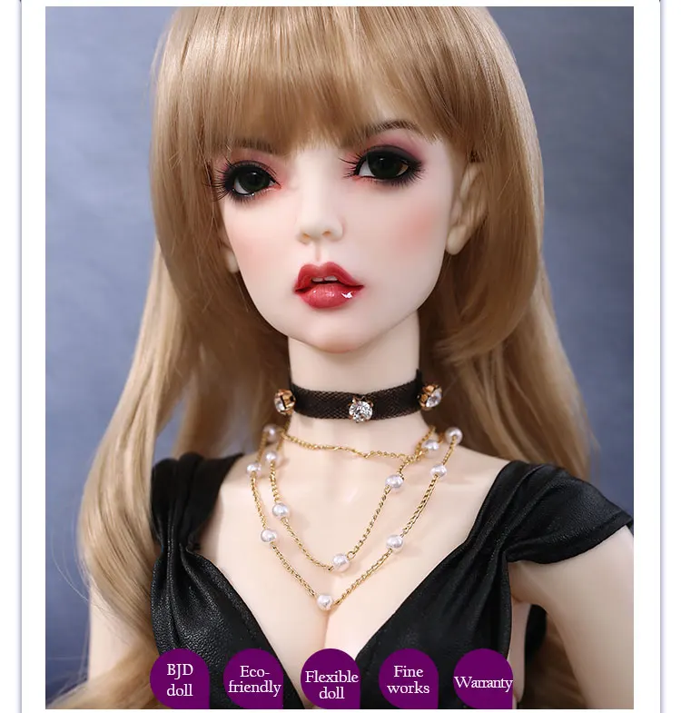 Supia Heeji Girl 1/3 BJD Кукла Смола Firgures полный набор с опциональными эльфийскими ушами Сказочная страна кукольная кукла супердрагоценный камень