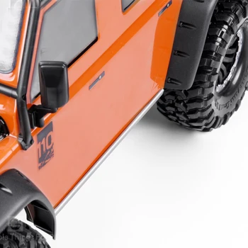 

1Set Metal Side Car Bronco Side Step Shield Body Shell Anti-skid Pedal Plate for DEFENDER/TACTICAL UNIT RC Cars Upgrade