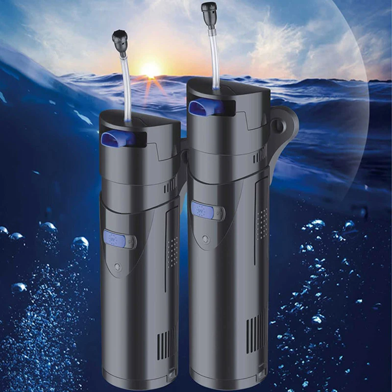 SUNSUN aquarium built in filter three in one fish tank filter multi