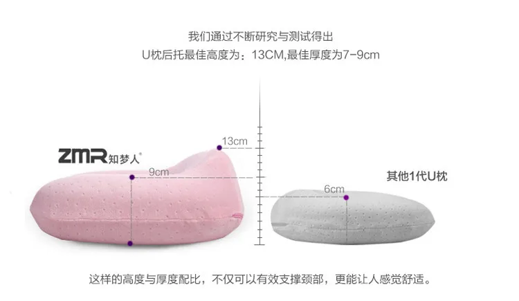 Обновленная версия U Pat подушка для путешествий подушка для шеи u-образная Удобная подушка для деловых поездок