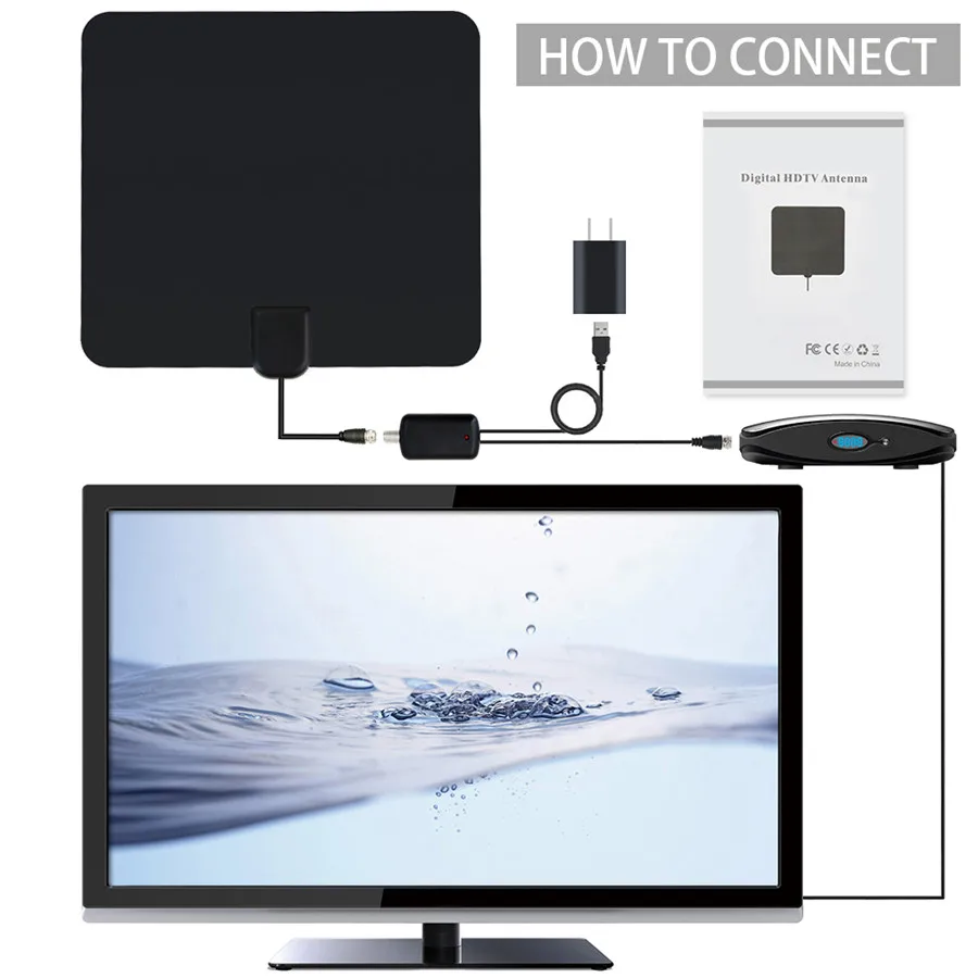 DVB T2 телеприставке ресивера DVB ATSC ТВ box 1080 P HDMI Поддержка Dolby AC3 с Комнатная антенна продажи США Мексика, Канада