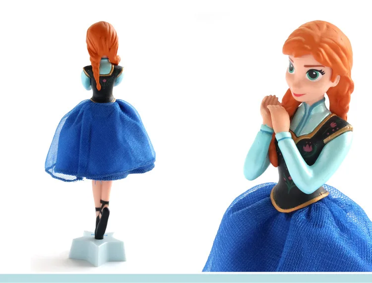 Figura de Ação Brinquedos para Crianças Disney Genuína Princesa Cinderela Neve Branca Bola Caneta Decoração Pvc Coleção Estatueta Presentes 18cm 8 High Quality Mamãe e Bebê