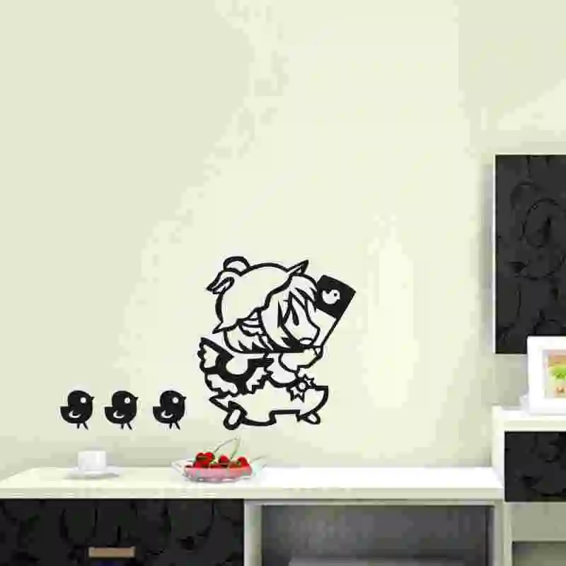 Проект Touhou настенные наклейки домашний декор декоративные украшения аниме
