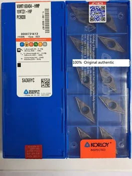 

CARBIDE INSERT KORLOY VBMT160404-HMP PC9030 FOR STAINLESS STEEL turning tool milling cutter VBMT331-HMP PC9030