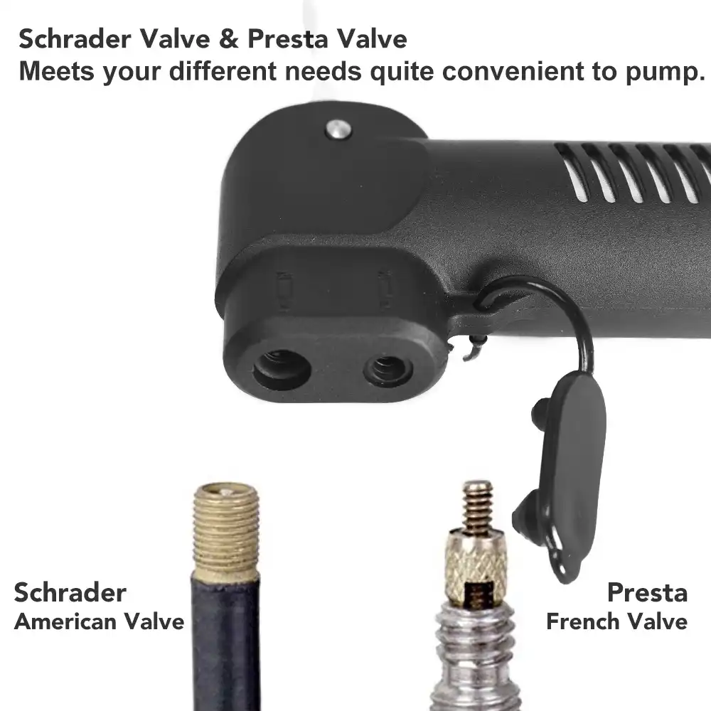 french valve bike pump