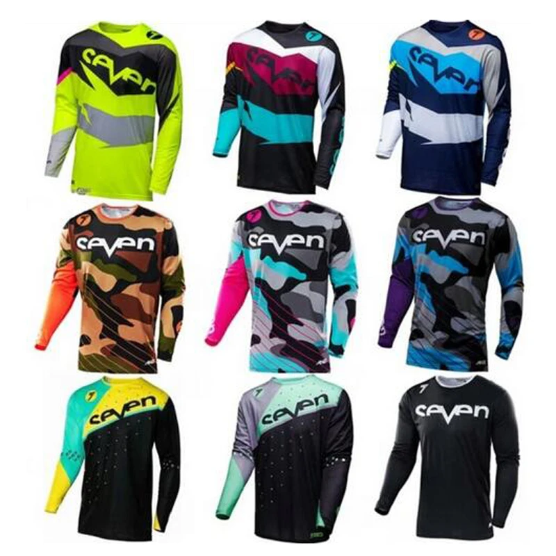 

MTB MX ATV Motocross DH Long Sleeve Summer Take Cross-country Motorcycle Riding Downhill Jersey mtb jersey motocross