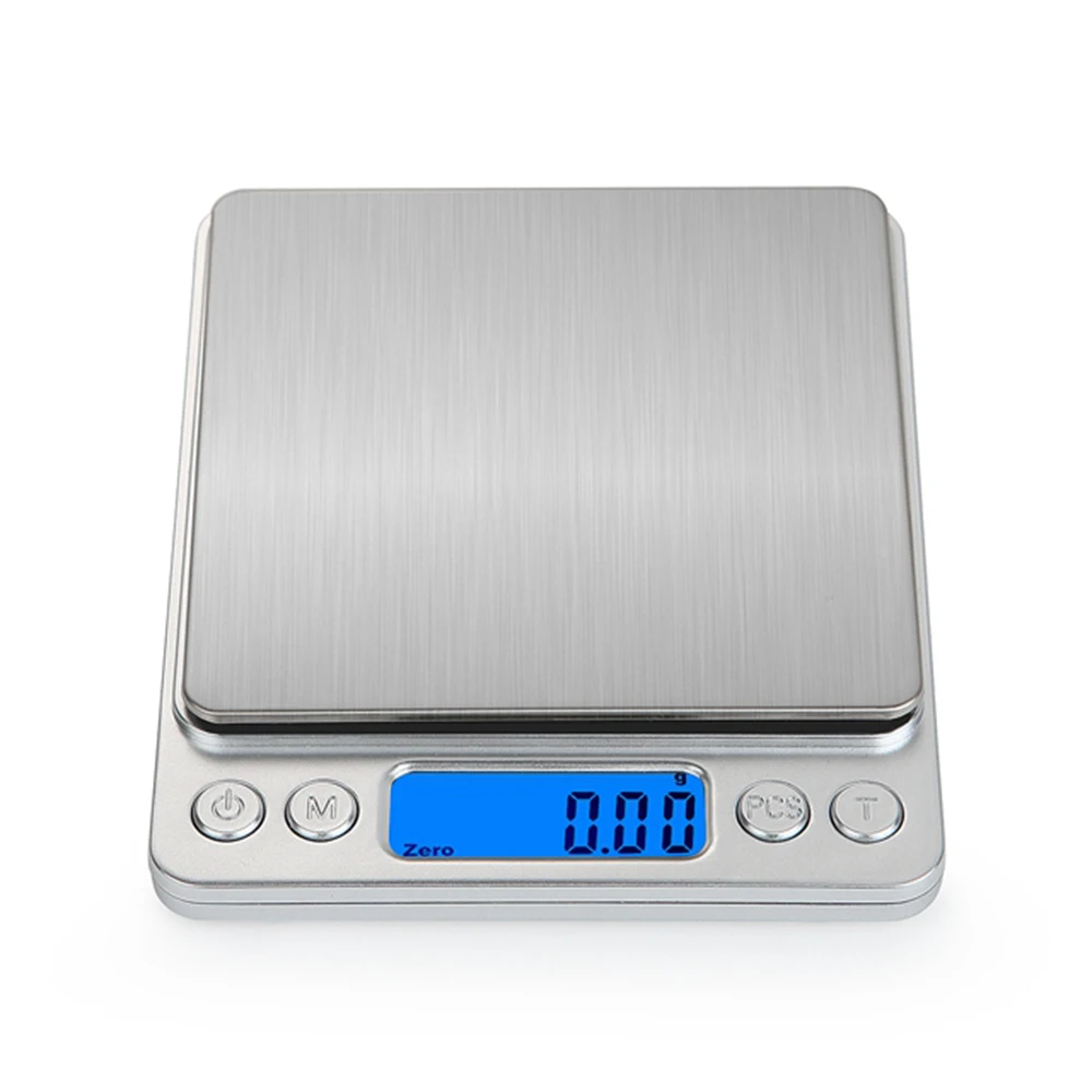 

Portable Food Tea Scale Mini Pocket Stainless Steel Precision Jewelry Electronic Balance Weight Gold Grams Digital Kitchen Scale