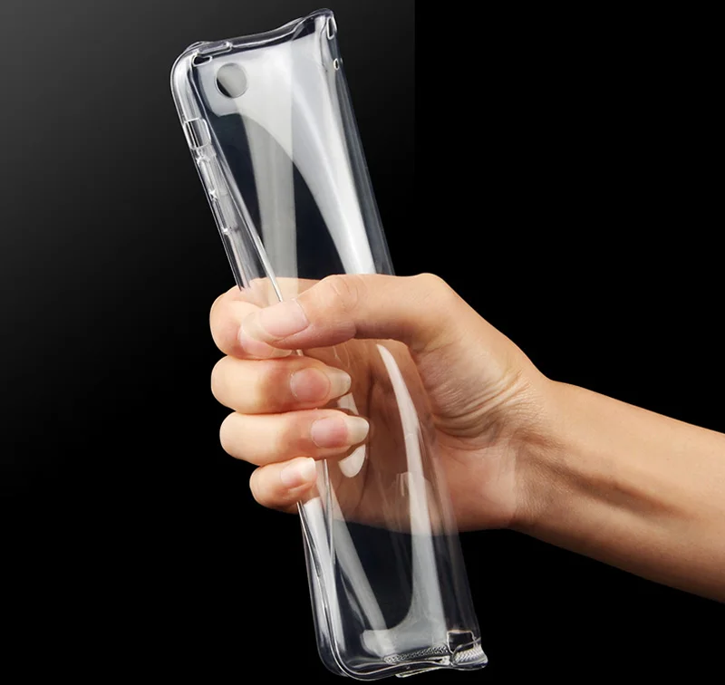Protetora para Ipad Capa de Silicone Transparente à Prova de Choque Compatível com Ipad Capa Polegadas 2022 10. 5 10.2 Air 4 3 2 Proteção Traseira Pro 11 12.9 8 transparente, à prova de choque, compatível com