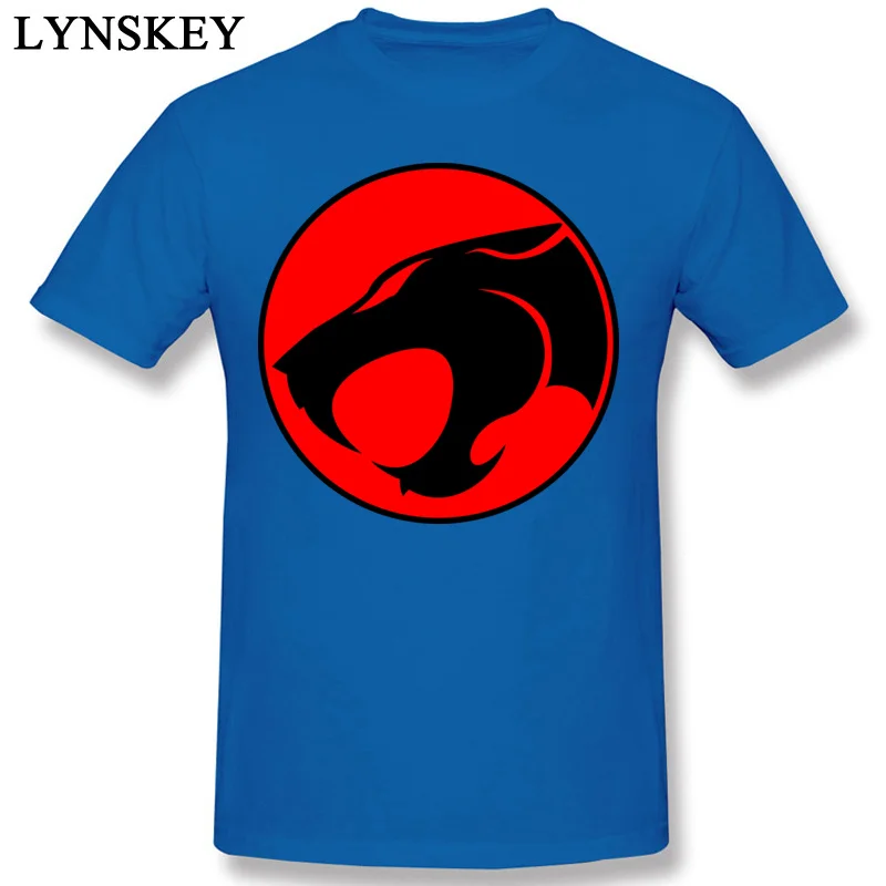 Cotton Mens Short Sleeve T Shirts Birthday Tops Shirt Discount Slim Fit Round Collar Tee-Shirt thundercats Top Quality blue